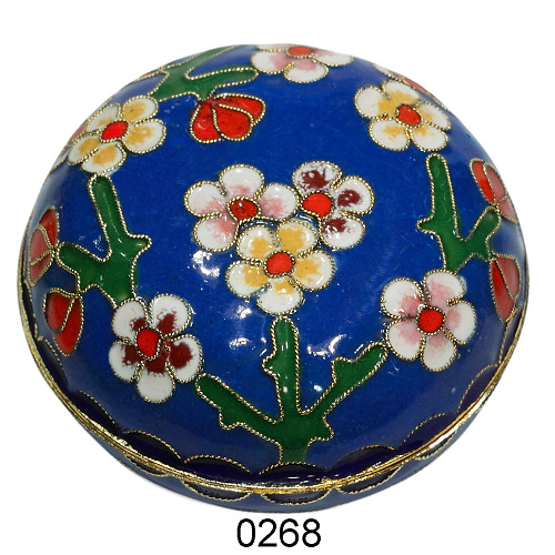 Döschen L 0268 blau - zum Schließen ins Bild klicken